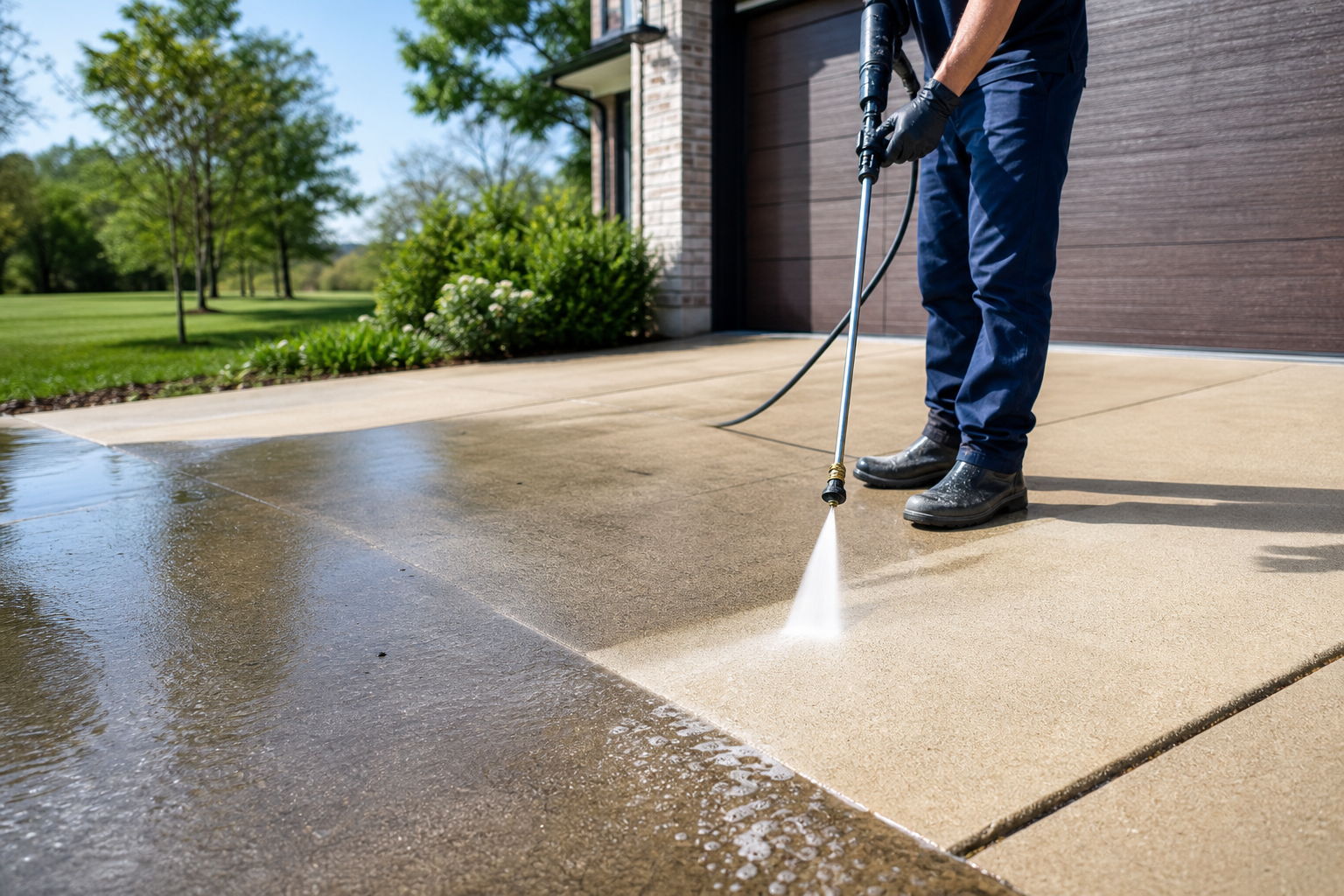 Driveway & Concrete by AZW Softwash LLC